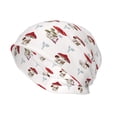 thumbnail image 2 of Logiee Different Mushrooms Print Unisex Knit Beanie for Men Women Winter Hat,Beanies Skull Caps, 2 of 7