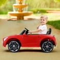 thumbnail image 2 of Carro Electrico Montable para Niños de Control Remoto y Manejo Directo Carrito Deportivo con Luces Estero Bluetooth y USB Doble Puerta con Seguro Rojo Gaon, 2 of 5