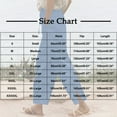 thumbnail image 3 of Summer Pants for Women Casual Lightweight Drawstring Capri Pants with Pockets Cotton Linen Cropped Pants for Women Yellow 5XL, 3 of 6