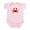 Petal Pink, variant on CafePress - Crab Infant Bodysuit - Baby Light Bodysuit, Size Newborn - 24 Months