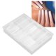 thumbnail image 5 of False Nail Tips, Extra Long Harmless Clear False Nail Tips For Different Finger Sizes For Nail Artists Personal For Professional Nail Salons Home Nail Schools ANGGREK Otros, 5 of 8