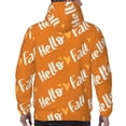 thumbnail image 7 of Sikiie Hello Fall Men's Hoodie, Essentials Hoodie, Sweatshirt, Pullover Hooded Sweatshirt for Men-4X-Large, 7 of 7