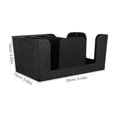thumbnail image 2 of unbranded Organizador De Barras Negro Para Pajillas Y Té Con Compartimentos Resistentes, 2 of 6
