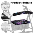 thumbnail image 6 of COEQNE Butterfly Hummingbird Rollator Seat Walker Seat Set 2 Pack Cover Universal Soft Rollator Accessories Walker Covers Dust Cover Ideal Gifts for Seniors in Assisted Living, 6 of 7