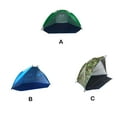 thumbnail image 3 of Sonducket Carpa Refugio solar portátil 2 personas Robusto Ligero Amplia aplicación Sombrilla Parque de picnic Playa al aire libre carpas camuflaje flor grande Doble Sonducket OD029824-03, 3 of 6