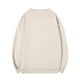thumbnail image 3 of pstuiky camisas de manga larga para hombre, Camisas de blusas y jerseys básicos de color liso informales para hombre con cuello redondo camisetas de hombre l, 3 of 6