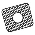 thumbnail image 2 of Alfombrilla de silicona para fregadero de cocina, gran accesorio de rejilla protectora para fregadero para fregadero de cocina de acero inoxidable, , negro, 2 of 9