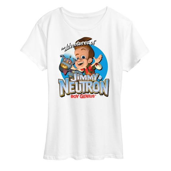 Jimmy Neutron - Boy Genius - Ladies Short Sleeve Classic Fit Tee