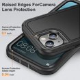 thumbnail image 5 of Pour Iphone 15 Life Étui de Téléphone Robuste Imperméable, 5 of 5