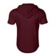 thumbnail image 5 of pstuiky Camisas de manga corta para hombre, Camisa de verano de manga corta con capucha y cremallera con múltiples bolsillos para hombre camisas casuales para hombre m, 5 of 5