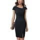 thumbnail image 1 of Vestido tubo de estilo vintage para mujer con abertura, 1 of 6