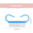 thumbnail image 4 of 120pcs Nail Brush: Art Supplies Nails Men Clean Salon Cleaning Hand Handle Accessories Tool Portable for Brush Scrubbing Pedicure Scrub Women Cleaner Brushes, 4 of 5