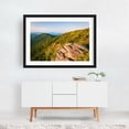 thumbnail image 2 of The Pinnacle - Virginia Photography Mountain Landscape Nature Scenic Forest Travel Poster Rural Black Framed Wall Art Print 5 x 7 inches, 2 of 4
