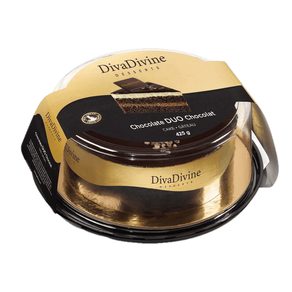 Gâteau Duo Chocolat de la marque Diva Divine Gateau duo chocolat
