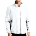 thumbnail image 2 of Garbnen Unisex UPF 50+ Sun Protection Jacket Full Zip Quick Dry Rash Guards Lightweight Outdoor Athletic Sun Shirt with Zipper Pockets for Men and Women White S, 2 of 5
