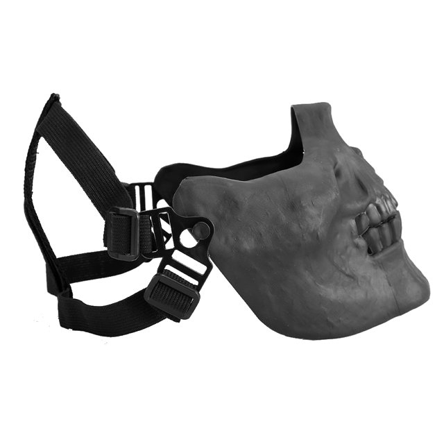 Máscara De Calavera ANGGREK Protectora TPU Máscara De Protección Militar Airsoft Táctica De Media Cara