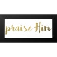 thumbnail image 2 of Greene, Taylor 18x10 Black Modern Framed Museum Art Print Titled - Praise Him, 2 of 5