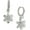 Silver-01, variant on Gold Silver Small Hoop Dangle Earrings for Women, Trendy Dainty Rhinestone CZ Dangling Prom Wedding Leaf Flower Snowflake Butterfly Starfish Fashion Jewelry Gift
