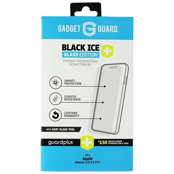Gadget Guard Black Ice  (Plus) Glass Edition for iPhone 12 Pro and iPhone 12