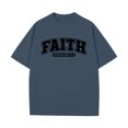 thumbnail image 5 of Ankishi Christian T Shirts for Men Faith Ephesians 2 8 Short Sleeve Graphic Tee Crewneck Religious Tops for Streetwear, 5 of 7