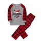 thumbnail image 1 of Conjuntos de pijamas familiares a juego para niños Pijamas navideños con camiseta de manga larga y pantalones Ropa de estar por casa - 3-4 años, 1 of 5