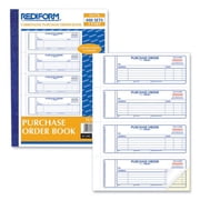 Purchase Order Book, Two-Part Carbonless, 7 X 2.75, 4/page, 400 Forms | Bundle of 2 Each