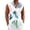 White, variant on Hogleaql Men's Summer Sleeveless Dress Shirts Tank Top Button Down Hawaiian Tank Top Tropical Graphic Lounge Dressy Beach Tshirt Dark Blue L