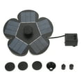 thumbnail image 1 of Solar Water Pump, Solar Fountain Widely Used Plum Blossom Energy Saving  For Garden For Outdoor For Pond, 1 of 8