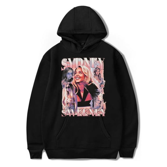 Sydney Sweeney 2025 Hoodies Merch Women Men Long sleeve Fashion Casual Hooded Sweatshirts