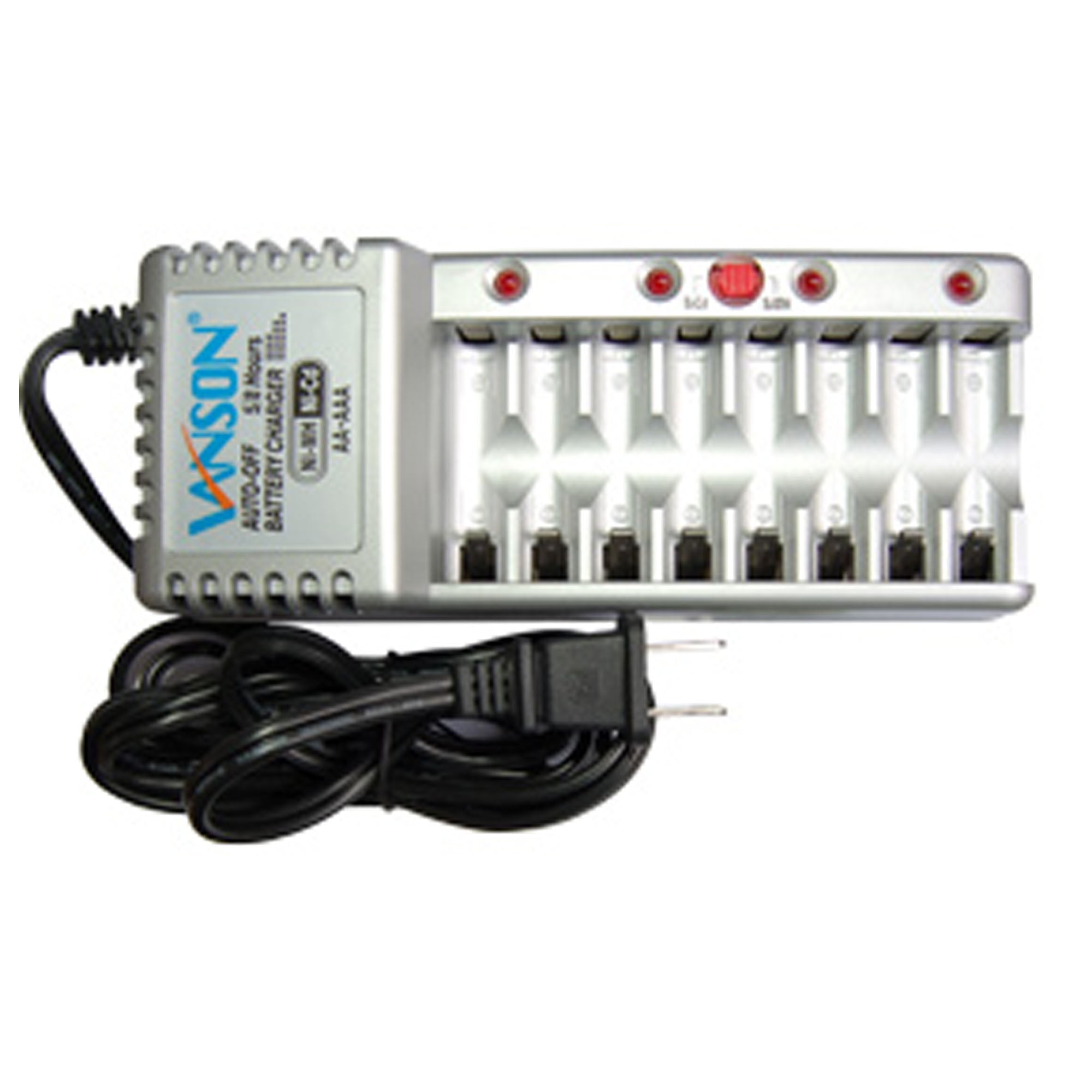 Vanson V868 8 Bay AA & AAA NiCd / NiMH Battery Charger Walmart Canada