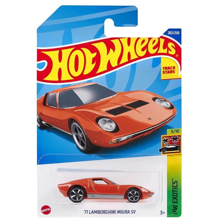 Hot Wheels 2022 Exotics Super Car Set of 5 Diecast Vehicles L2593
