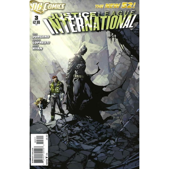 Justice League International (2nd Series) #3 VF ; DC Comic Book