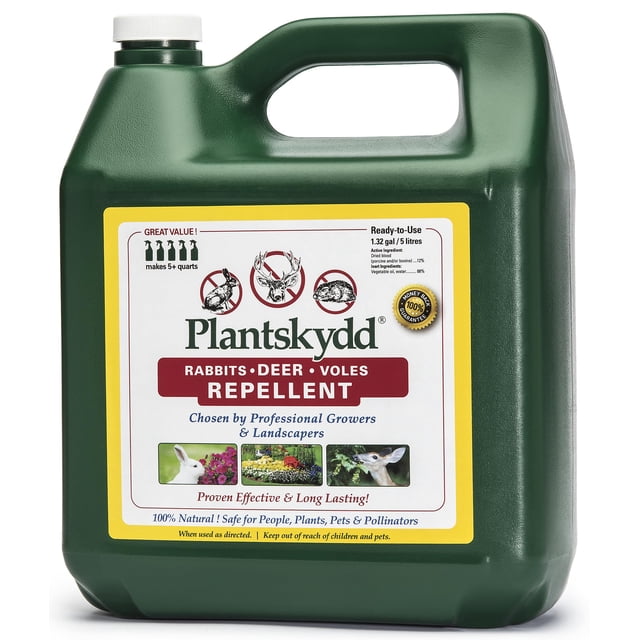Repelente de animales Plantskydd PS-5L Líquido 4,9 L, listo para usar