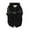 black, variant on PATIO_PEACE_INC Pet Dog Jacket With Harness Windproof Winter Pet Dog Padded Coat Clothes