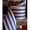 Blue Stripe, variant on AK-Trading 1.5" inches x 10 Yards Orange Striped Faux Burlap Ribbon for Decoration, Gift Wrapping & Crafting (Orange Stripe)
