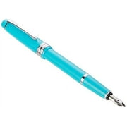 Cross Bailey Light Polished Teal Resin Fountain Pen - Medium Nib