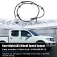 thumbnail image 2 of Reemplazo del sensor de velocidad de la rueda ABS trasera derecha del automóvil Unique Bargains para Nissan Frontier 2005-2019, 2 of 6