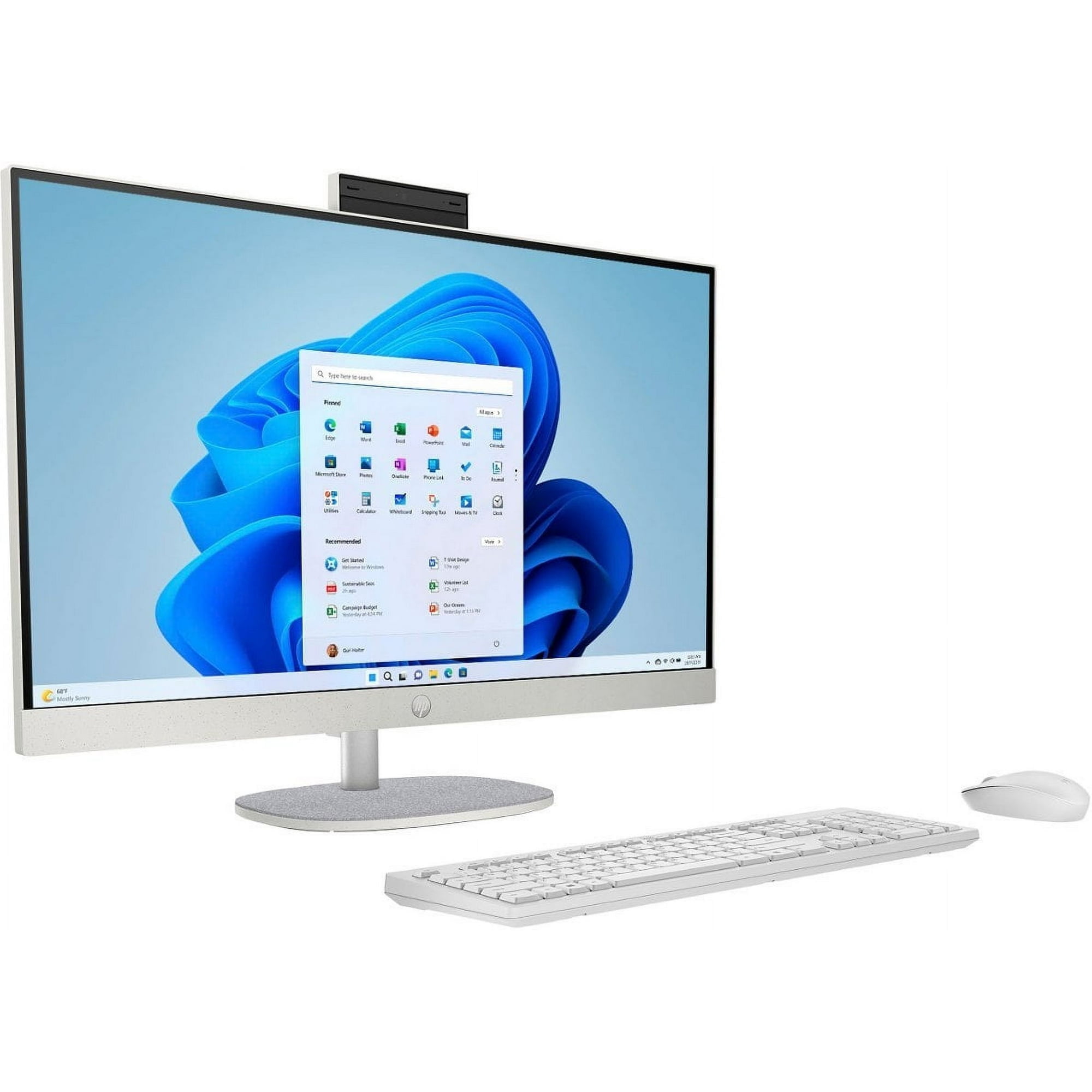 HP Pantalla Táctil 27-cr1057c Todo en uno de 27" FHD con Procesador Intel Core Ultra 7-155U 32GB DDR5 1TB SSD Windows 11 Home