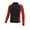 Black&Red, variant on inhzoy Thermal Wetsuit Jacket for Men Neoprene Long Sleeve Swim Top Scuba Kayaking Cold Water Red M