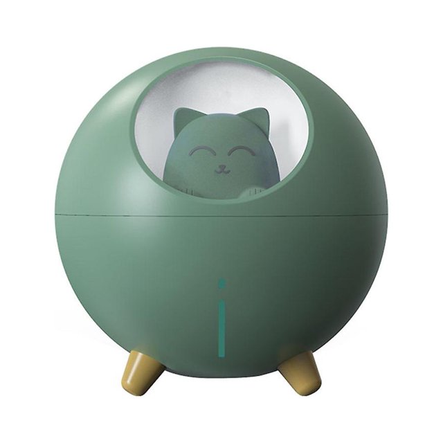 Humidificador de aire de 260ml, difusor de aceites esenciales aromáticos para el hogar, nebulizador USB, fabricante de niebla con lámpara Led de noche