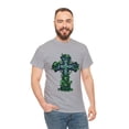thumbnail image 5 of Vintage Cross Celtic St Patrick's Shirt, Retro Shamrock Shirt ID-0216-L6DR, 5 of 10
