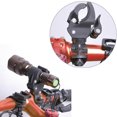 thumbnail image 3 of unbranded Montura Para De Con Clip Giratorio 90 Soporte Resistente Negro Plástico Y Metal, 3 of 7