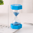 thumbnail image 2 of Reloj de arena hexagonal, reloj de arena de 10/20/60 minutos, temporizador de plástico para niños, anti-rotura, 2 of 3