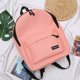thumbnail image 1 of Mochila de gran tamaño para mujer, bolso de hombro Harajuku de lona con cremallera sólida, escolar, Kawaii, Unisex Fivean unisex, 1 of 2