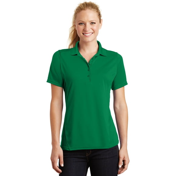 Sport-Tek® Ladies Dry Zone® Raglan Accent Polo. L475 deporte-tek L475