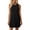 Black, variant on Sentmoon Summer Dresses for Women 2026 Sun Dress Plus Size Solid Color Sleeveless Crew Neck Breathable Regular Fit Fashion Midi Dress for Business and Casual S-2XL