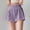 Purple, variant on Womens Athletic Shorts Solid Color Lightweight Elastic Waist Running Shorts for Active Sports with Pleated Black