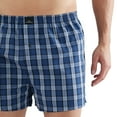 thumbnail image 4 of GÖTZBURG Bóxer de Hombre 4 pcs. - Poplin, Algodón Puro, Juego de Ropa Interior Azul/Blanco M (Medium), 4 of 4