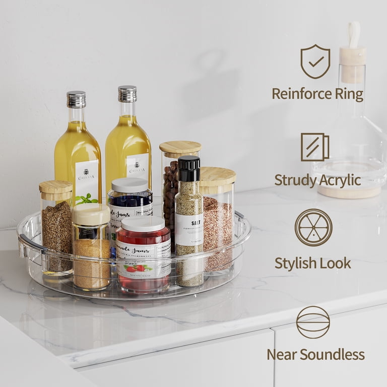 LAMU 3-Pack Lazy Susan Turntable Set photo 4