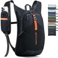 thumbnail image 1 of Mochila de Senderismo BECOJADDE 15L Plegable Ultraligera Negra, 1 of 8